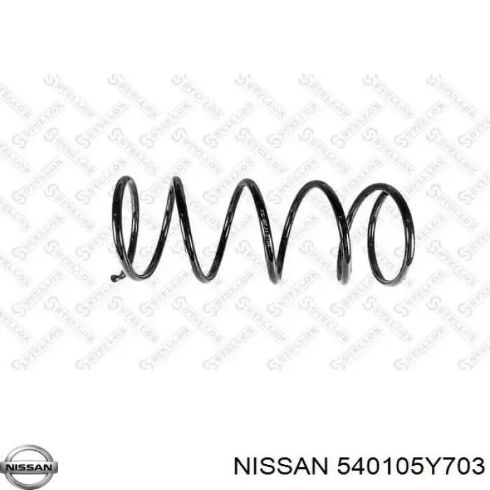 540105Y703 Nissan/Infiniti Пружина передней подвески
