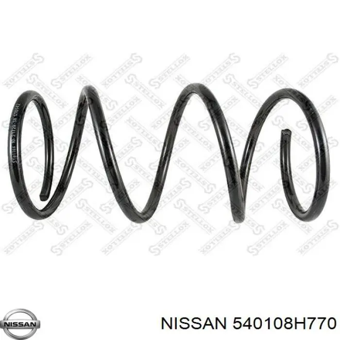 540108H770 Nissan пружина передняя