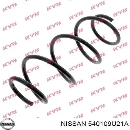 Пружина передняя Nissan/Infiniti 540109U20A