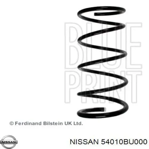 Пружина амортизатора передняя Nissan/Infiniti 54010BU000 цена, от 31.81 USD