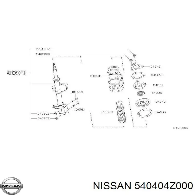  540404Z000 Nissan