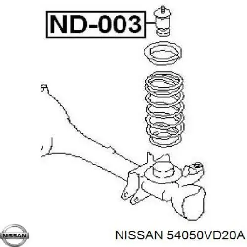 54050VD20A Nissan/Infiniti 