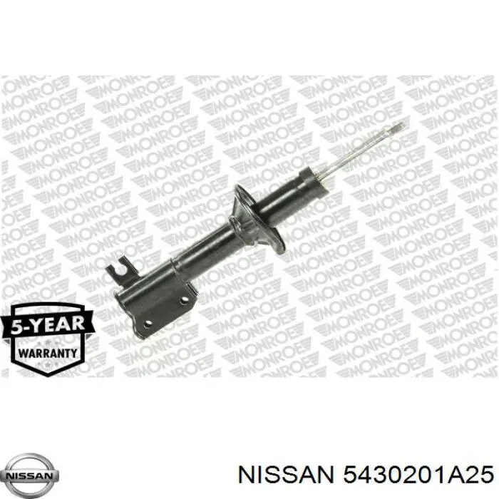 5430201AX5 Nissan амортизатор передний правый