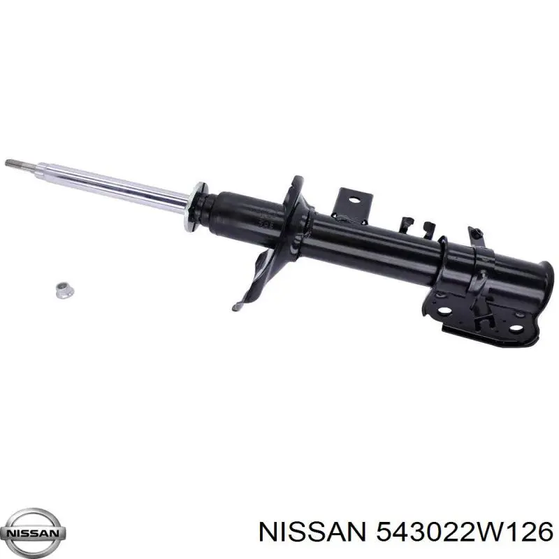 Амортизатор передний правый 543022W126 Nissan