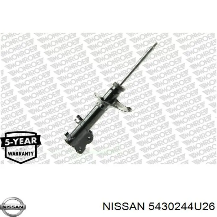 Амортизатор передний правый 5430244U26 Nissan