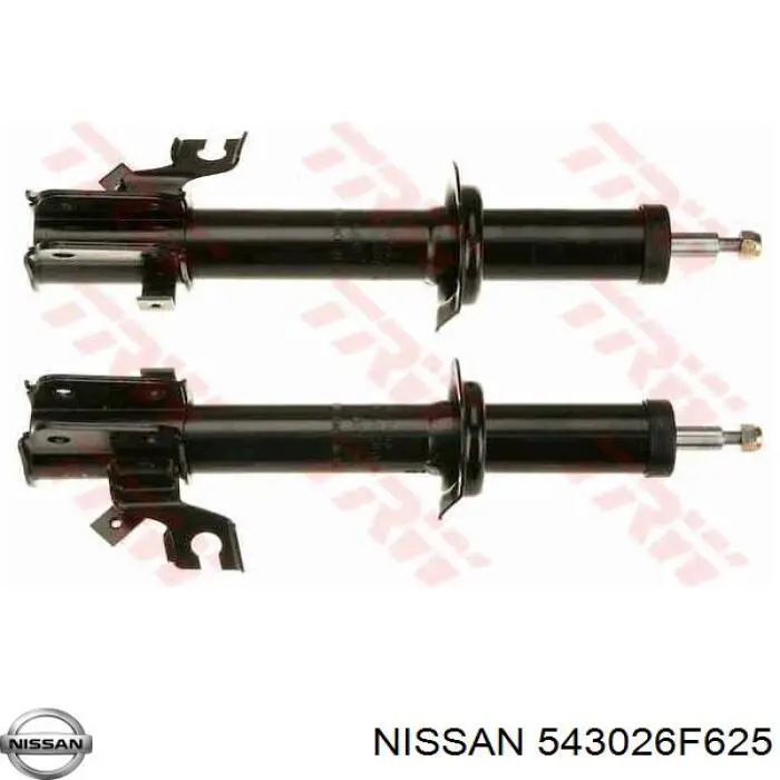 Стойка амортизатора передняя Nissan/Infiniti 543026F625 цена, от 36.73 USD