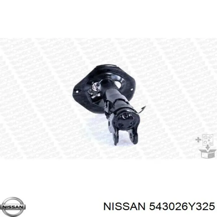 543026Y325 Nissan/Infiniti Амортизатор передней подвески правый