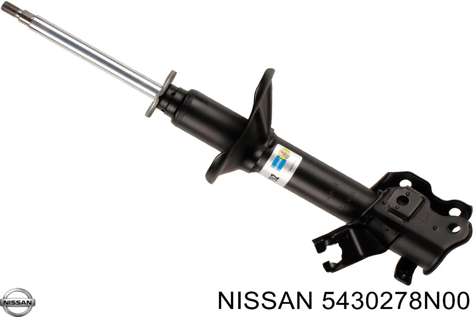 Амортизатор передний правый 5430278N00 Nissan