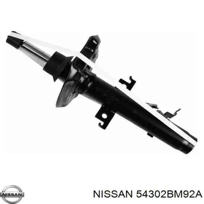 Купить 54302BM92A Nissan/Infiniti Амортизатор подвески передний правый
