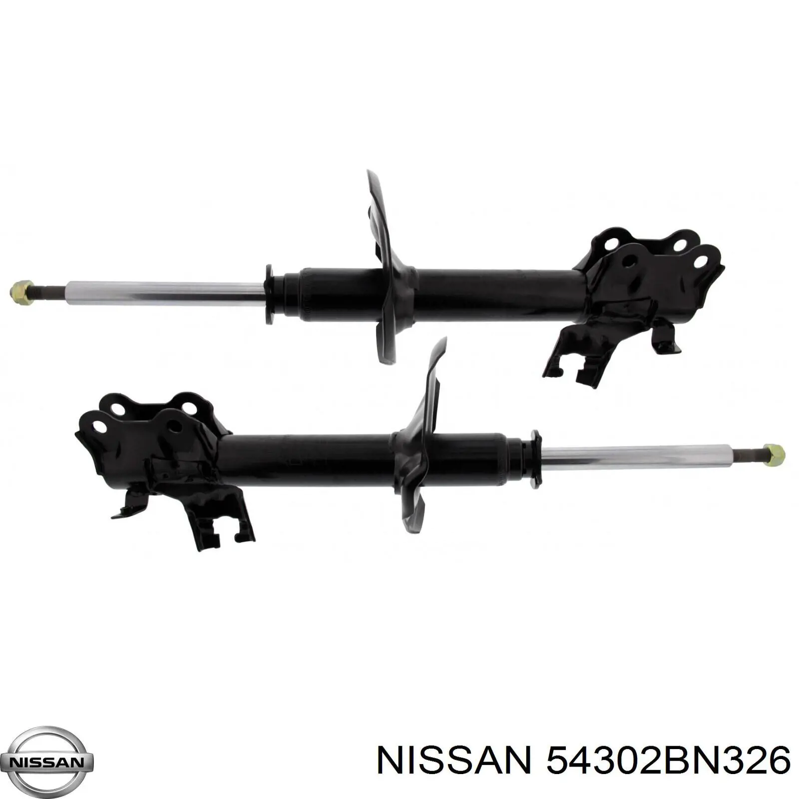 Купить 54302BN326 Nissan/Infiniti Амортизатор подвески передний правый