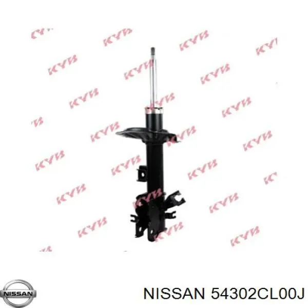 Амортизатор передний правый Nissan 54302CL00J