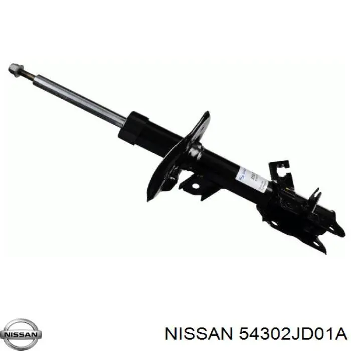 Амортизатор передний правый 54302JD01A Nissan/Infiniti