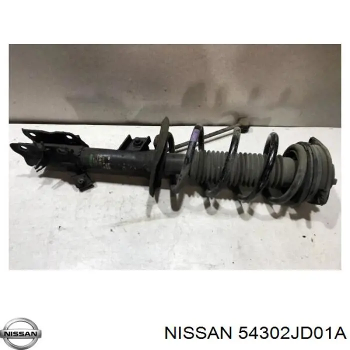 Амортизатор подвески передний левый Nissan/Infiniti 54302JD01A цена, от 42.28 USD