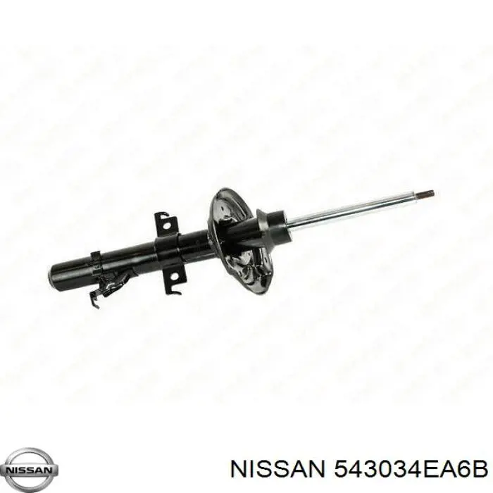 Амортизатор передний левый 543034EA6B Nissan