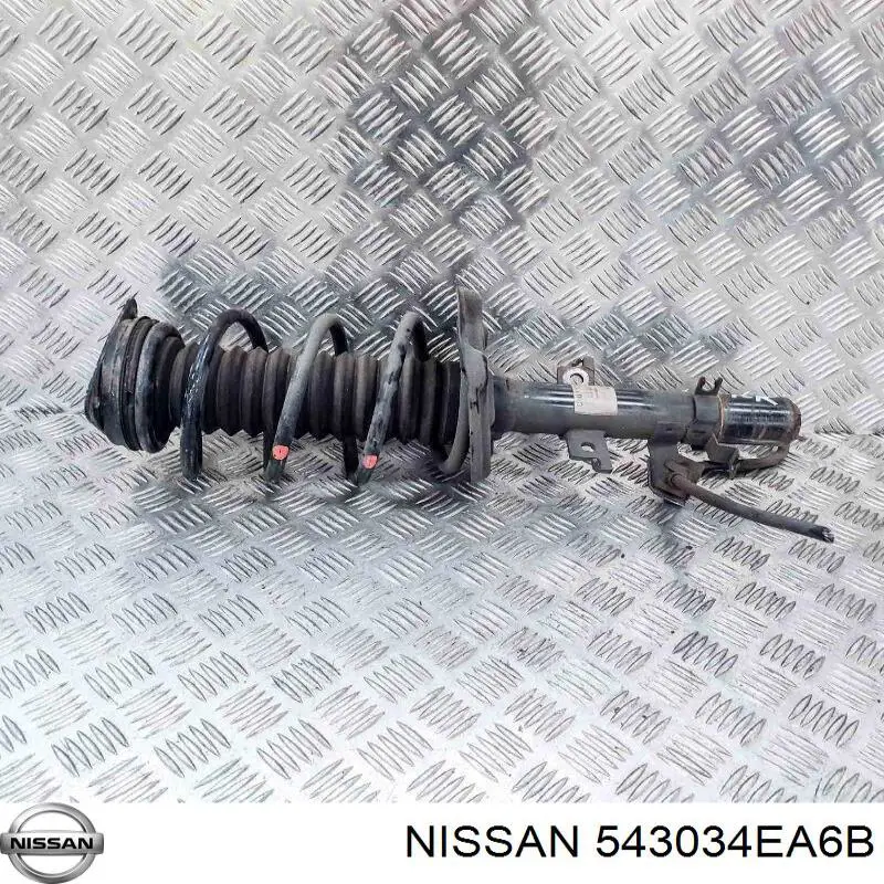 Амортизатор передний левый 543034EA6B Nissan/Infiniti