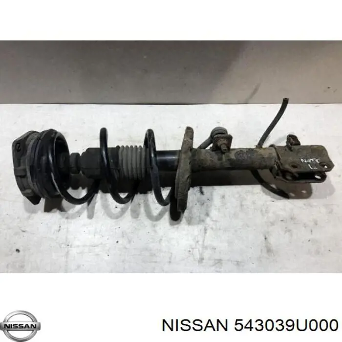 Амортизатор передний левый 543039U000 Nissan/Infiniti
