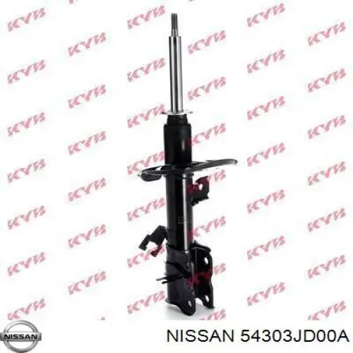 Амортизатор передней подвески левой Nissan/Infiniti 54303JD00A цена, от 72.46 USD