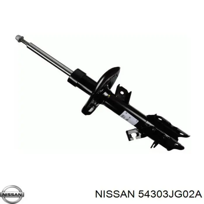 Амортизатор передний левый 54303JG02A Nissan