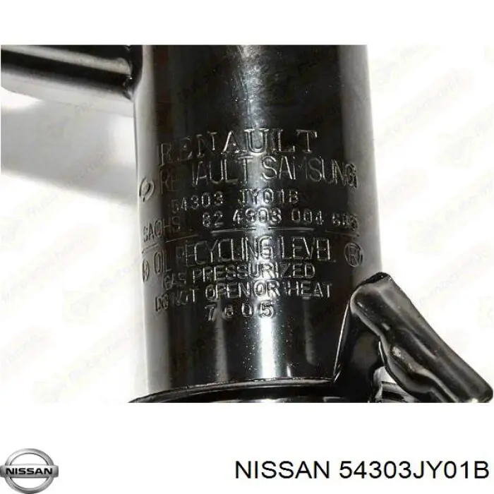 Амортизатор передний левый 54303JY01B Nissan/Infiniti