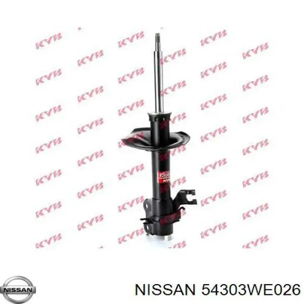 Стойка передняя на Nissan Almera II N16