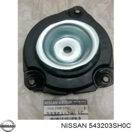 Опора амортизатора правого переднего Nissan/Infiniti 543203SH0C цена, от 25.42 USD