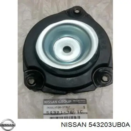 Опора амортизатора правого переднего Nissan/Infiniti 543203UB0A цена, от 47.84 USD