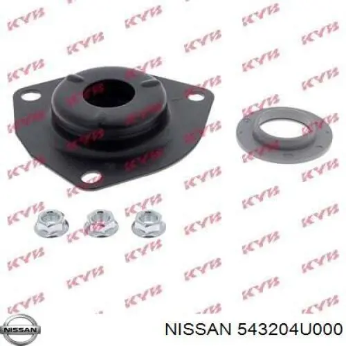 Опора стойки амортизатора переднего Nissan/Infiniti 543204U000 цена, от 18.20 USD