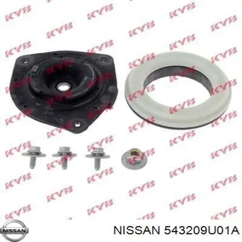 Опора амортизатора правого переднего Nissan/Infiniti 543209U01A цена, от 32.90 USD