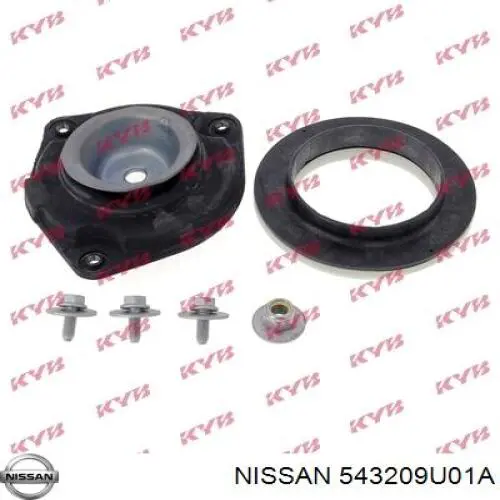 Купить 543209U01A Nissan/Infiniti Опора амортизатора переднего правого