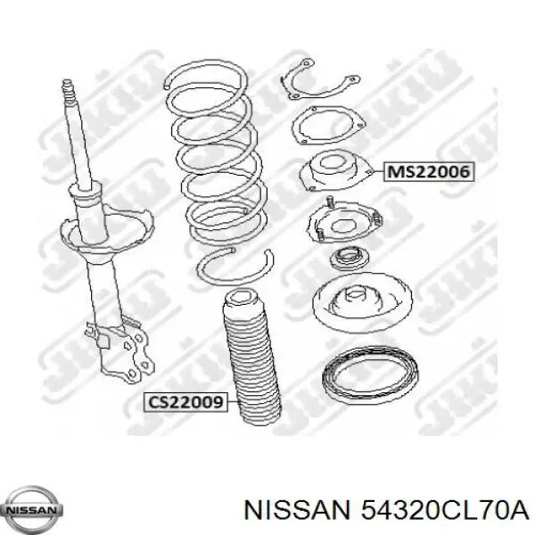 Купить 54320CL70A Nissan/Infiniti Опора переднего амортизатора
