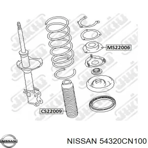 54320CN100 Nissan/Infiniti Подушка амортизатора переднего