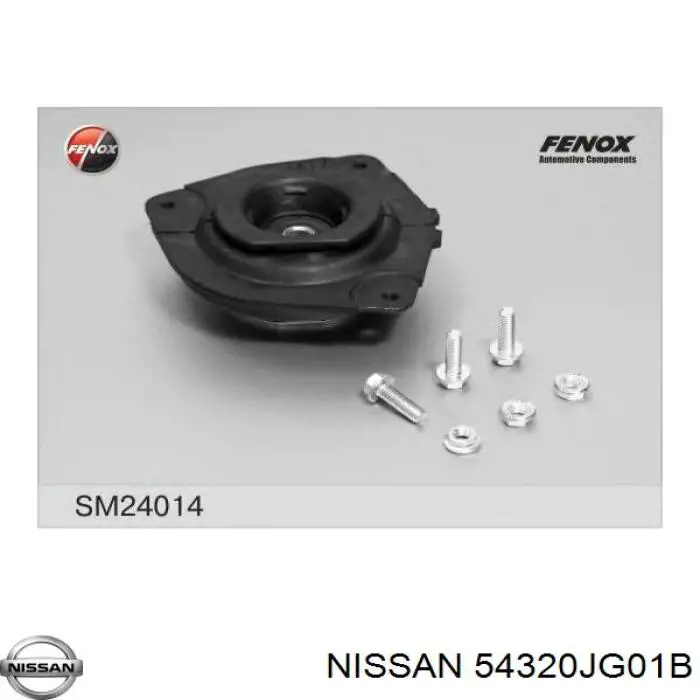 54320JG01B Nissan/Infiniti Опора амортизатора переднего правого