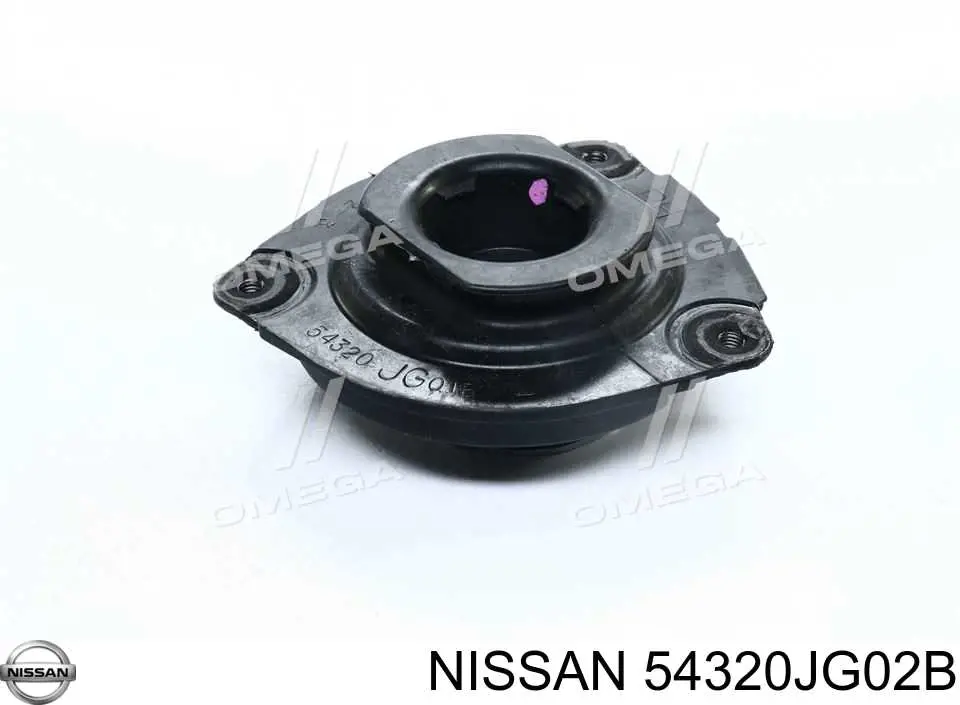 54320JG02B Nissan suporte de amortecedor dianteiro direito