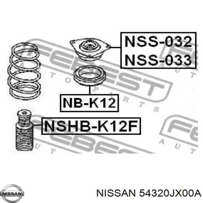Купить 54320JX00A Nissan/Infiniti 