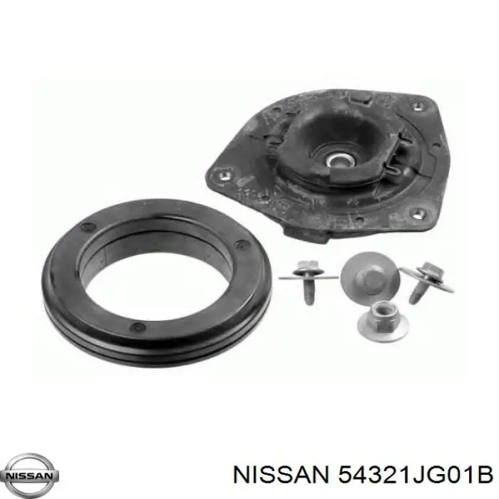 54321JG01B Nissan suporte de amortecedor dianteiro esquerdo