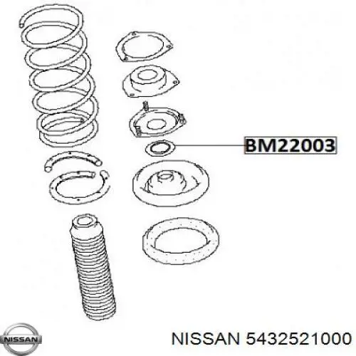 5432521000 Nissan/Infiniti
