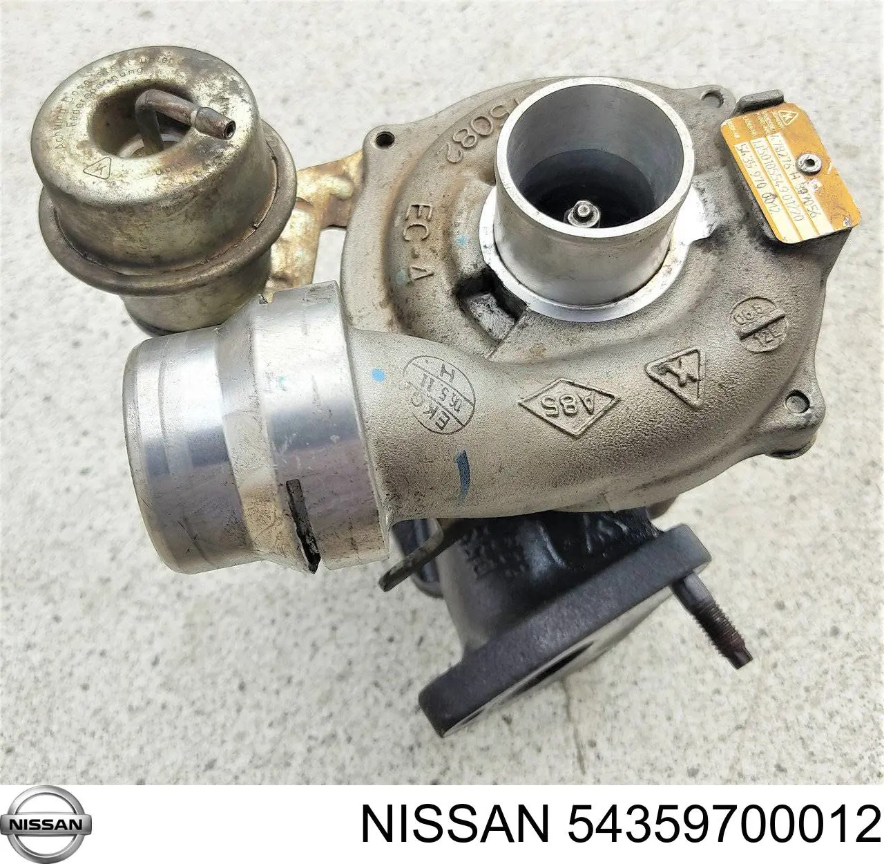 Турбина 54359700012 Nissan/Infiniti