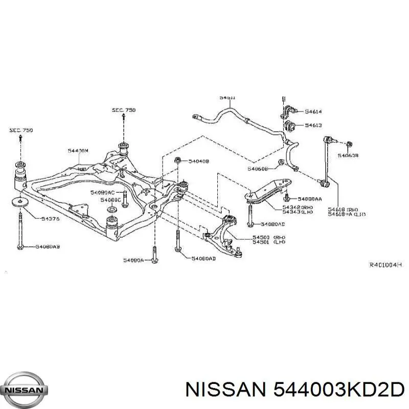 544003KD2D Nissan/Infiniti 