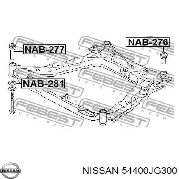 Подрамник передний 54400JG300 Nissan