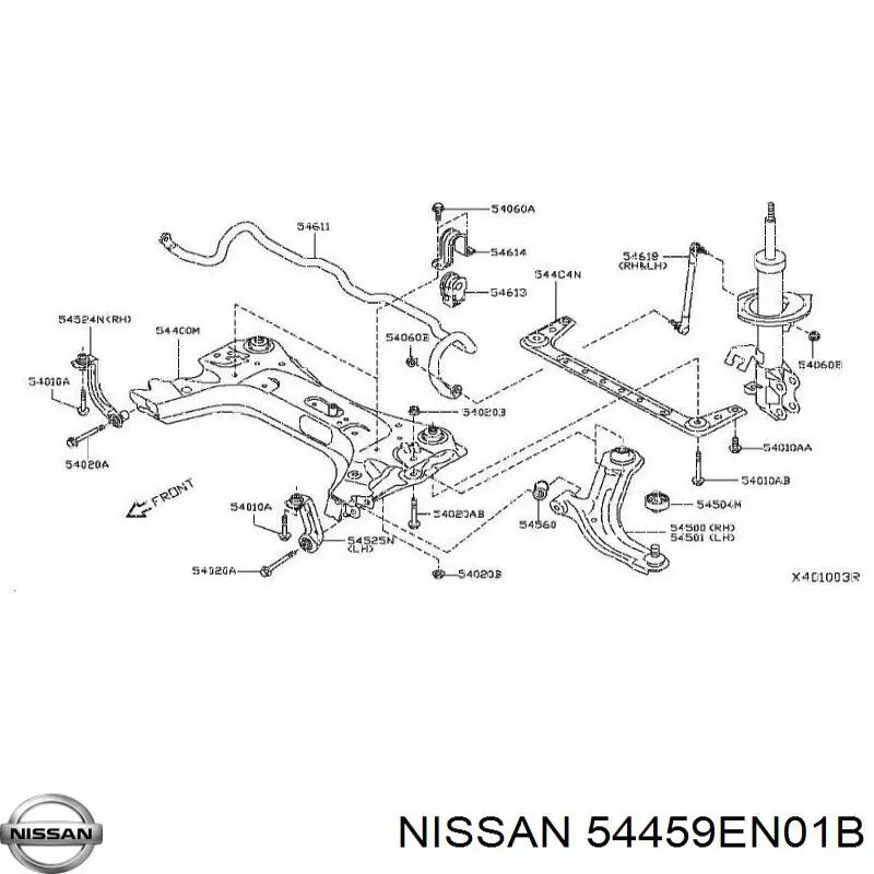 54459EN01B Nissan 