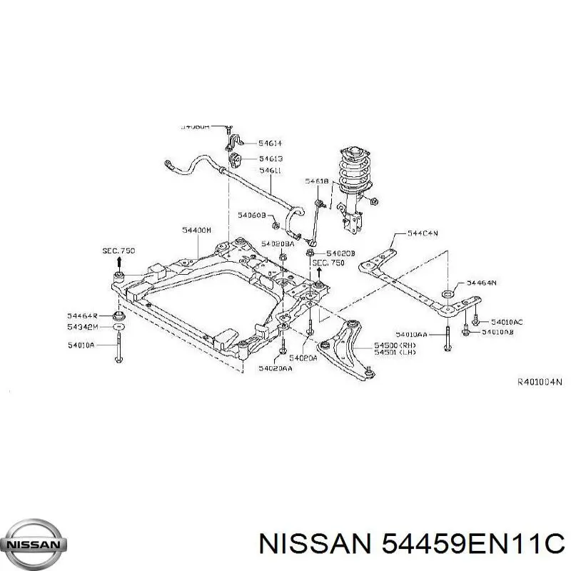  54459EN11C Nissan