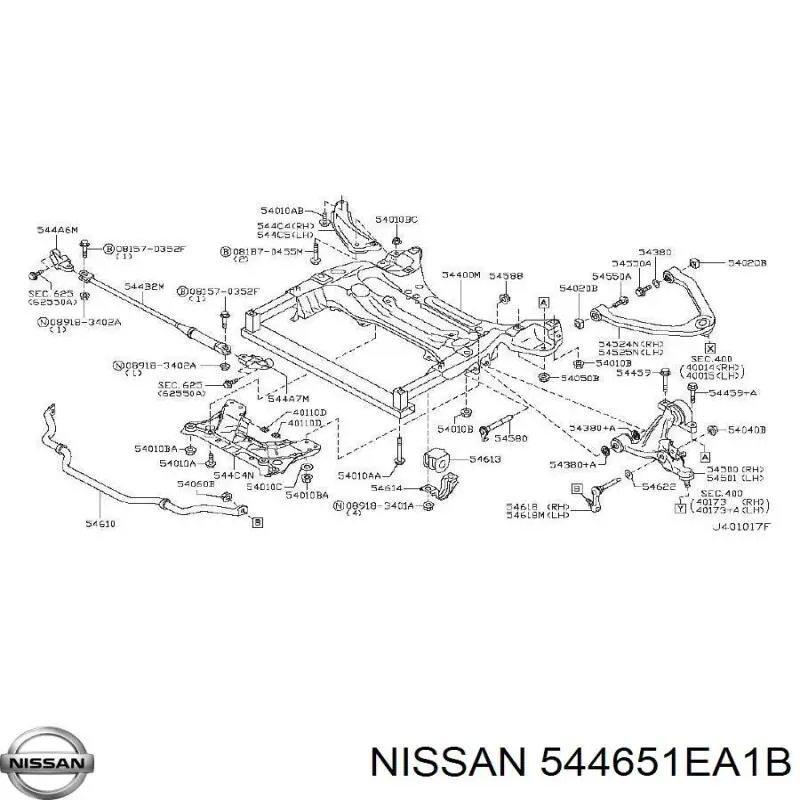  544651EA1B Nissan/Infiniti