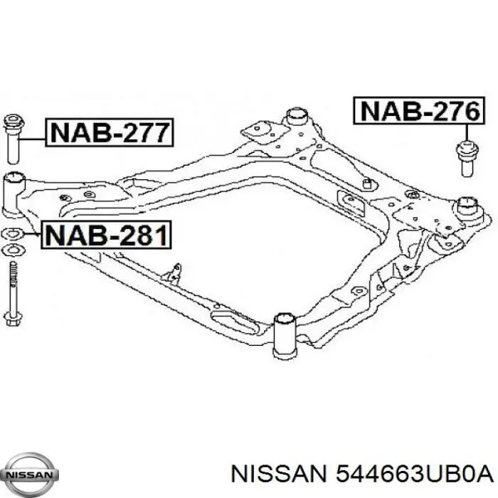 544663UB0A Nissan/Infiniti 