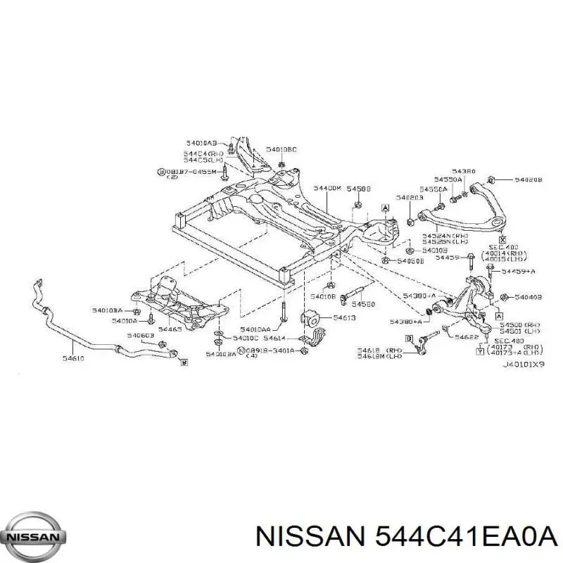 Nissan/Infiniti 544C41EA0A цена, от 85.40 USD