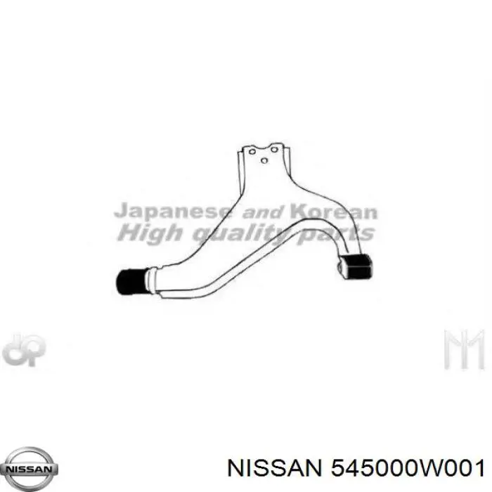 Купить 545000W000 Nissan/Infiniti Нижний правый рычаг передней подвески