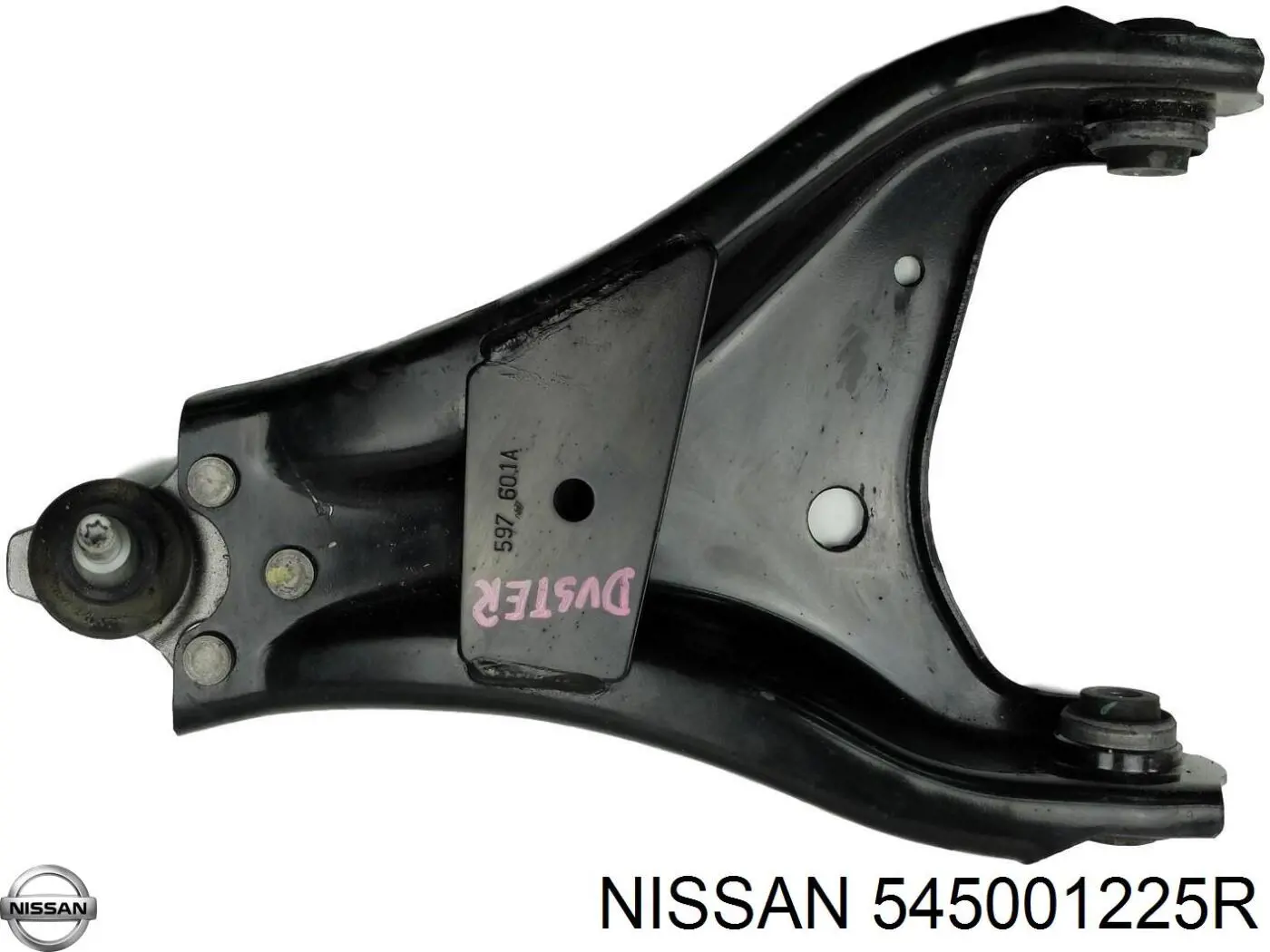 Рычаг передней подвески нижний правый 545001225R Nissan