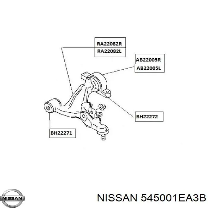 545001EA3B Nissan/Infiniti 