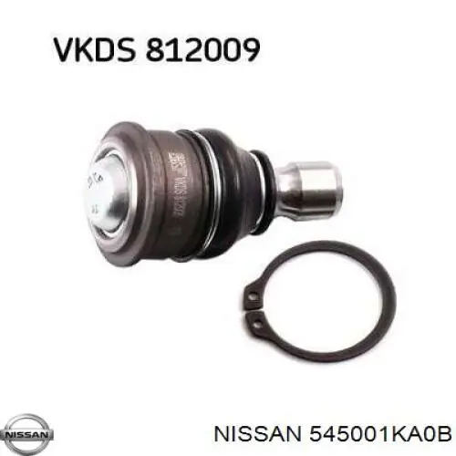 Правый рычаг передней нижней подвески Nissan/Infiniti 545001KA0B цена, от 28.59 USD