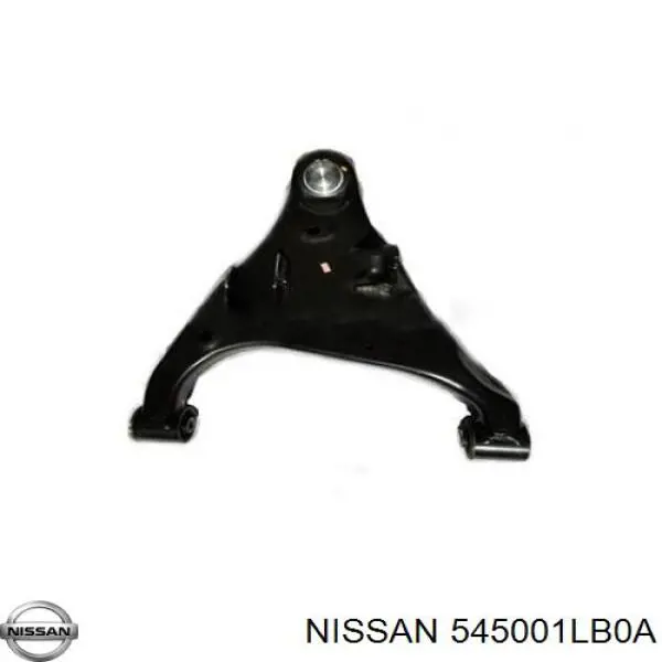 Рычаг передней подвески нижний правый 545001LB0A Nissan/Infiniti