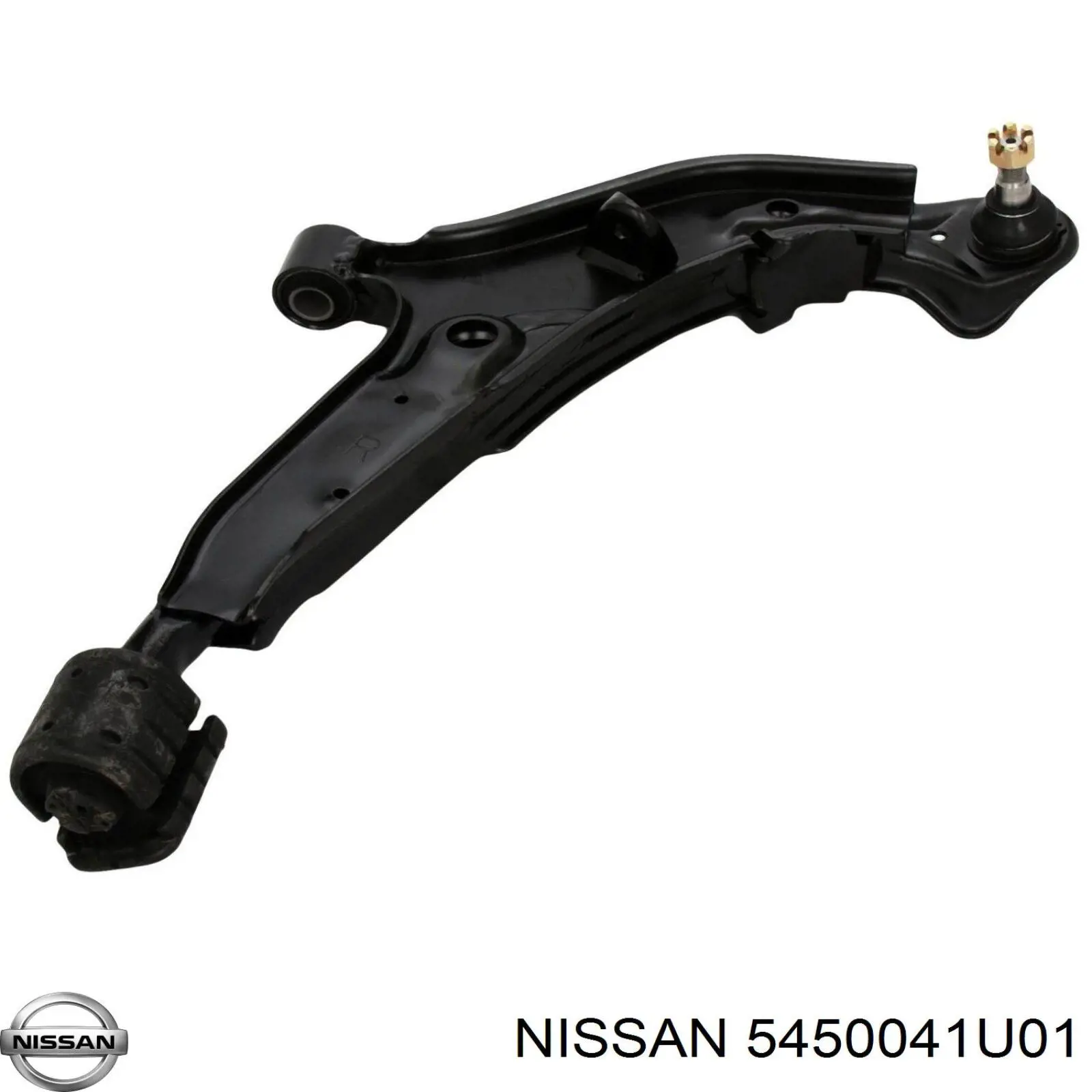 Рычаг передней подвески нижний правый 5450041U01 Nissan